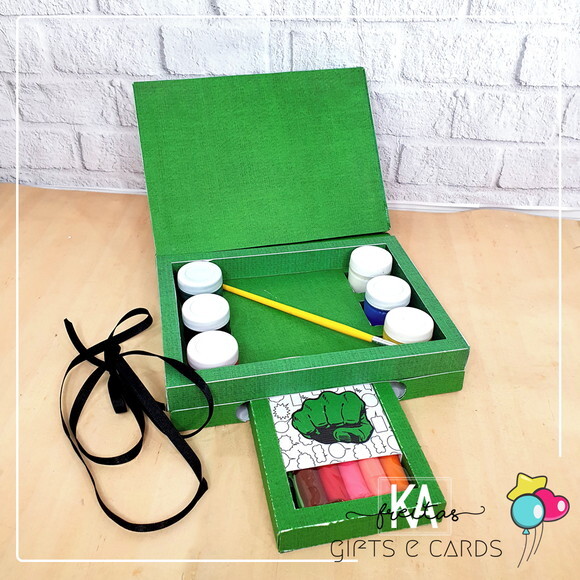 Kit Diversão Infantil Hulk Vingadores Lembrancinha