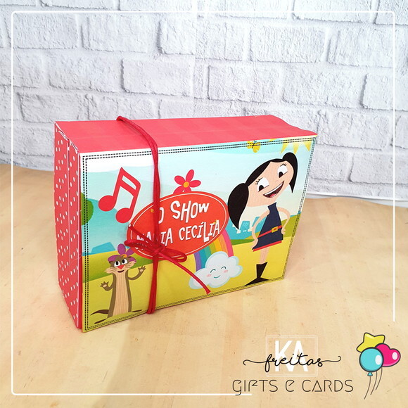 Kit Diversão Infantil Show da Luna Lembrancinha Kit Pintura