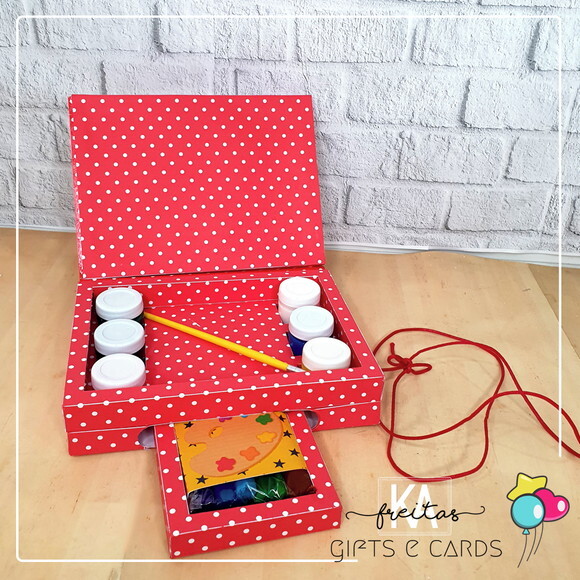Kit Diversão Infantil Show da Luna Lembrancinha Kit Pintura