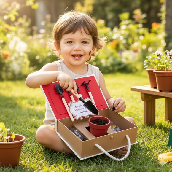 Maleta Kit Jardinagem Super Luxo