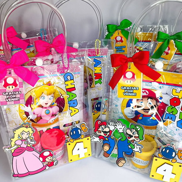 Sacolinha Surpresa - Lembrancinha Festa Infantil Mário Bross