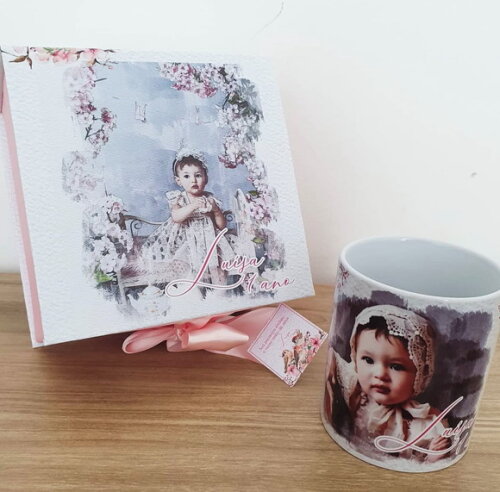 Caixa Cartonada + Caneca Personalizadas Individualmente