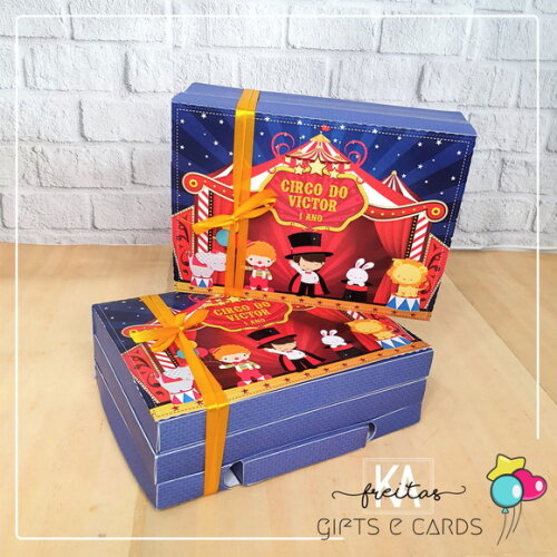 Kit Diversão Infantil Circo Lembrancinha Kit Pintura