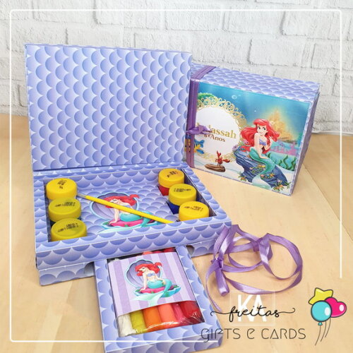 Kit Diversão Infantil Show da Luna Lembrancinha Kit Pintura