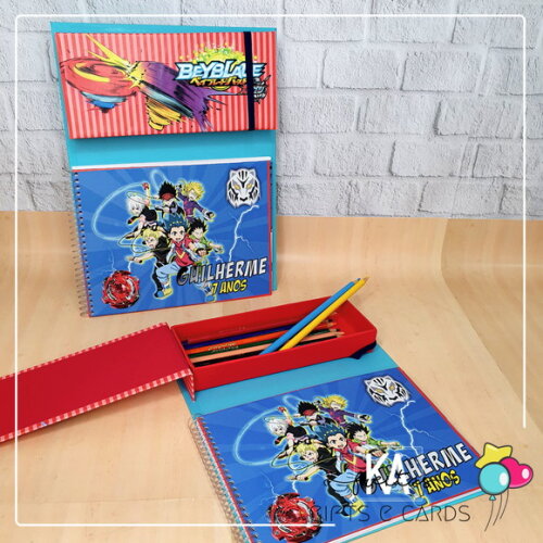 Kit Risque e Rabisque Cartonado - Lembrancinha Infantil