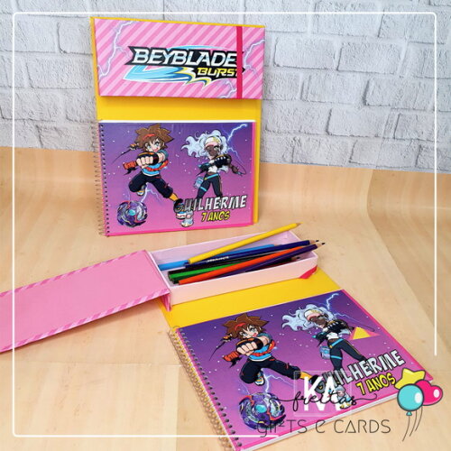 Kit Risque e Rabisque Cartonado - Lembrancinha Infantil