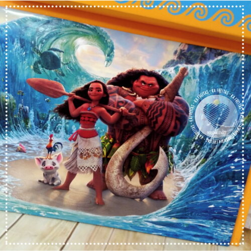 Kit Risque e Rabisque Cartonado - Lembrancinha Moana