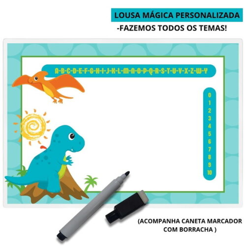 Lousa Mágica Personalizada I Lembrancinha Infantil