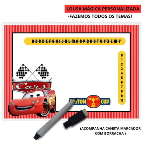 Lousa Mágica Personalizada I Lembrancinha Infantil