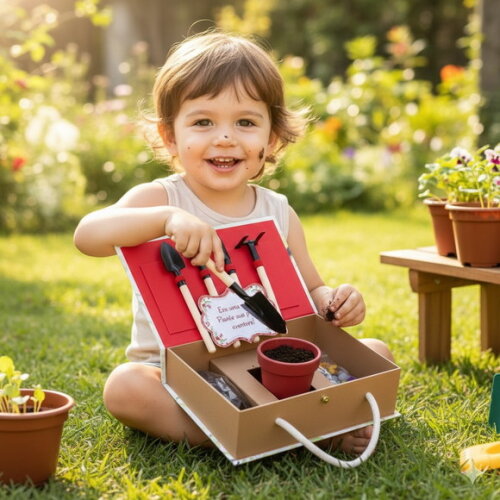 Maleta Kit Jardinagem Super Luxo