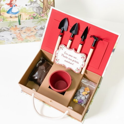 Maleta Kit Jardinagem Super Luxo