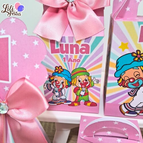40 Caixinhas Patati Patatá Rosa