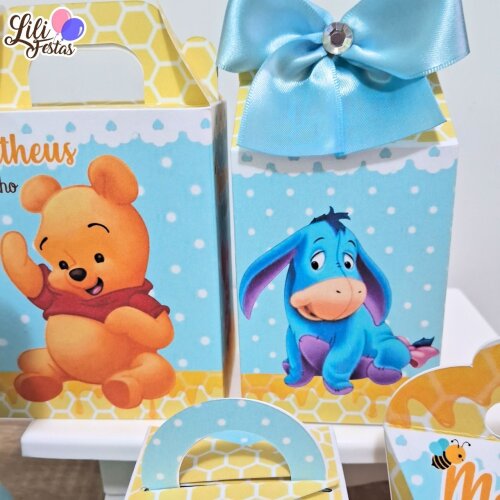 40 Caixinhas Ursinho Pooh Baby
