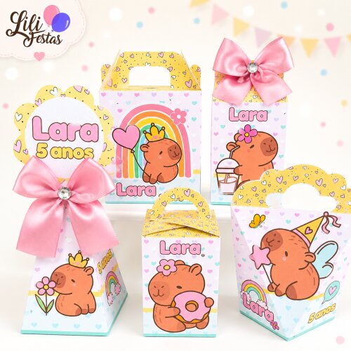 10 Caixinhas Capivara