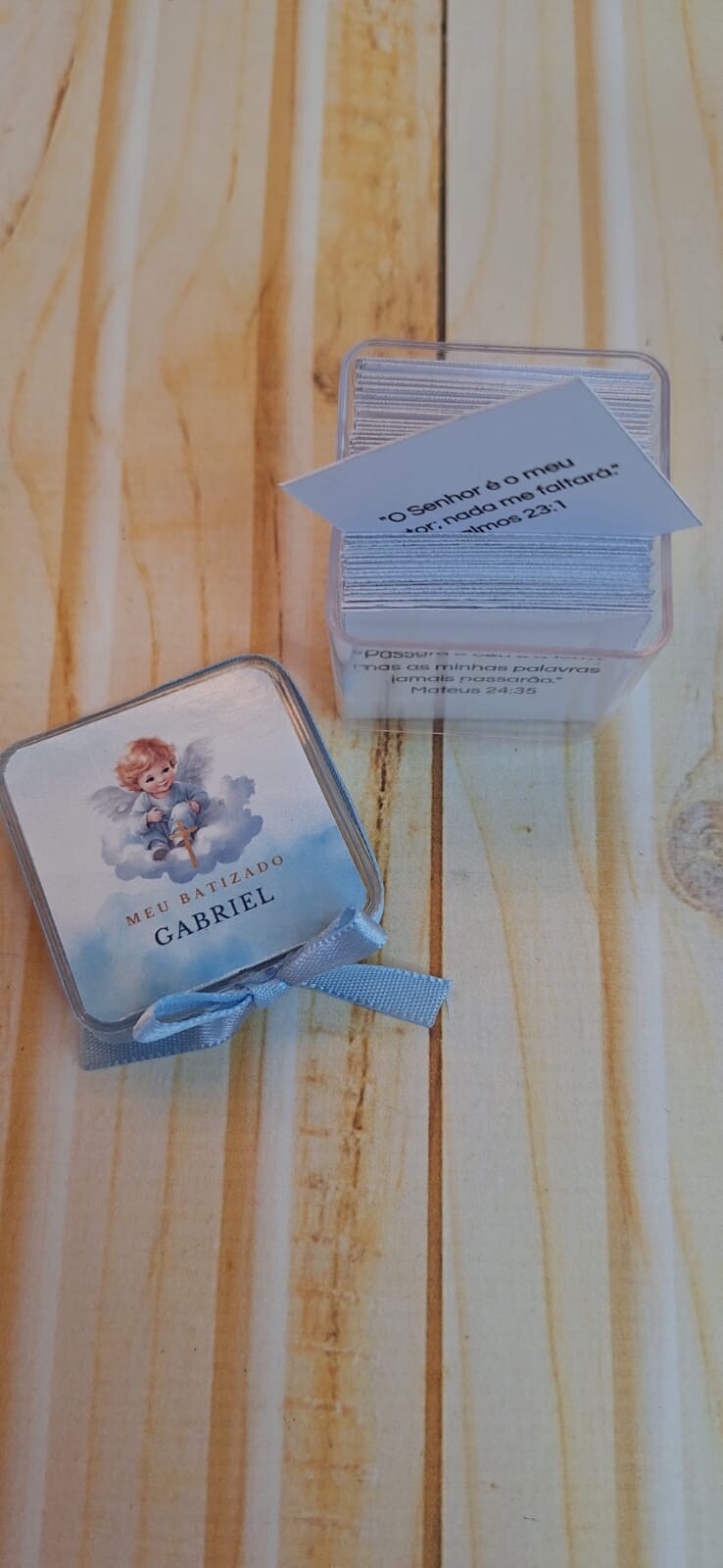 KIT 20 Caixinha de versiculos - Lembrancinha
