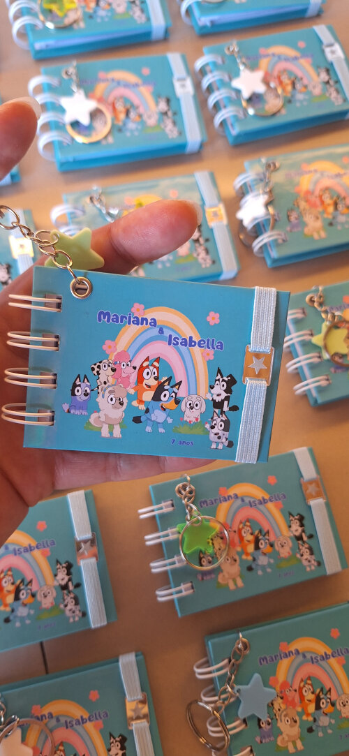 Chaveiro colorir - Lembrancinha Personalizada