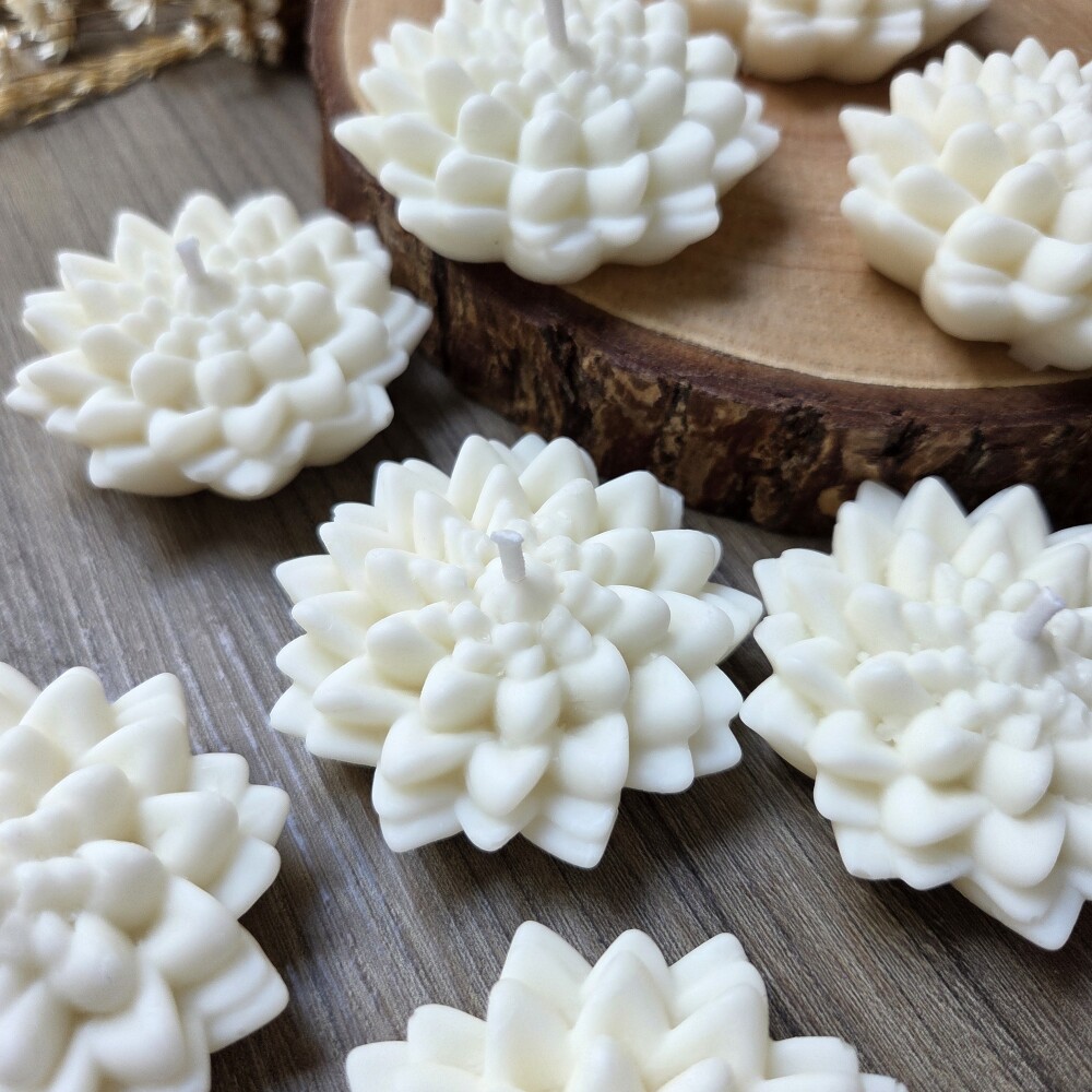 Lembrancinha Vela Aromática Flor de Lotús