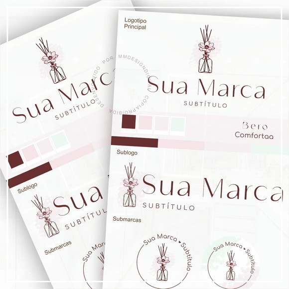 Kit Identidade Visual - Pré Pronta Aromatizador