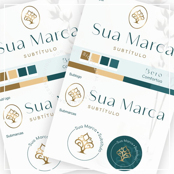 Kit Identidade Visual - Pré Pronta Árvore Elegante