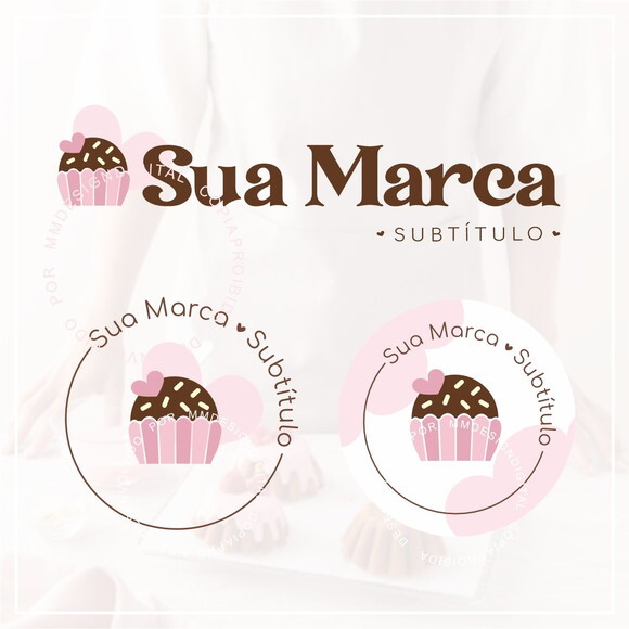 Kit Identidade Visual - Pré Pronta Brigadeiro