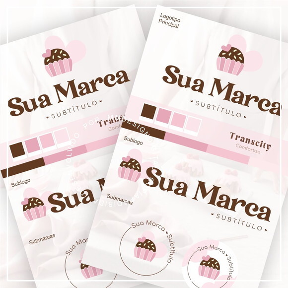 Kit Identidade Visual - Pré Pronta Brigadeiro