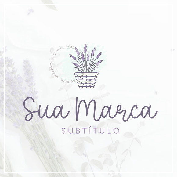 Kit Identidade Visual - Pré Pronta Lavanda