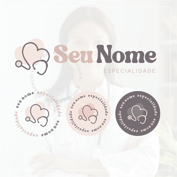 Kit Identidade Visual - Pré Pronta Médicos | Clínicas