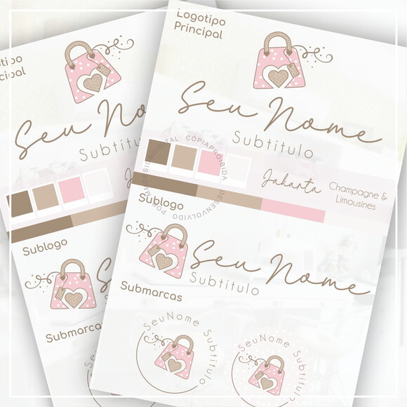 Kit Identidade Visual - Pré Pronta Sacolinha