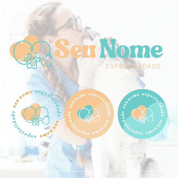 Kit Identidade Visual - Pré Pronta Veterinária | Clínicas