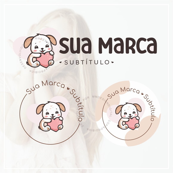 Kit Identidade Visual - Pronta Entrega - Cachorrinho