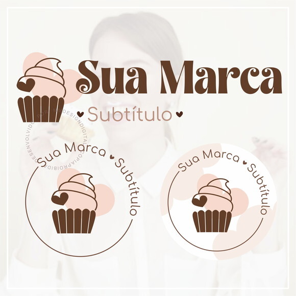 Kit Identidade Visual - Pronta Entrega - Confeitaria I