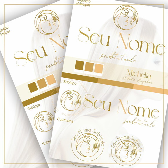 Kit Identidade Visual - Pronta Entrega - Estética