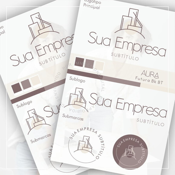 Kit Identidade Visual - Pronta Entrega Arquitetura