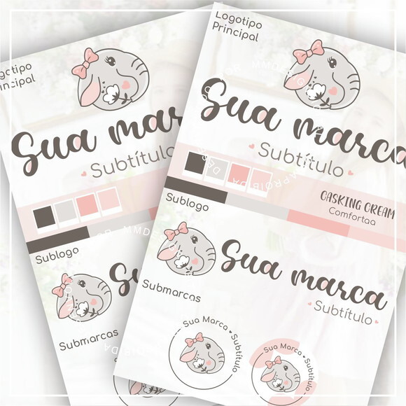 Kit Identidade Visual - Pronta Entrega Elefante Ii