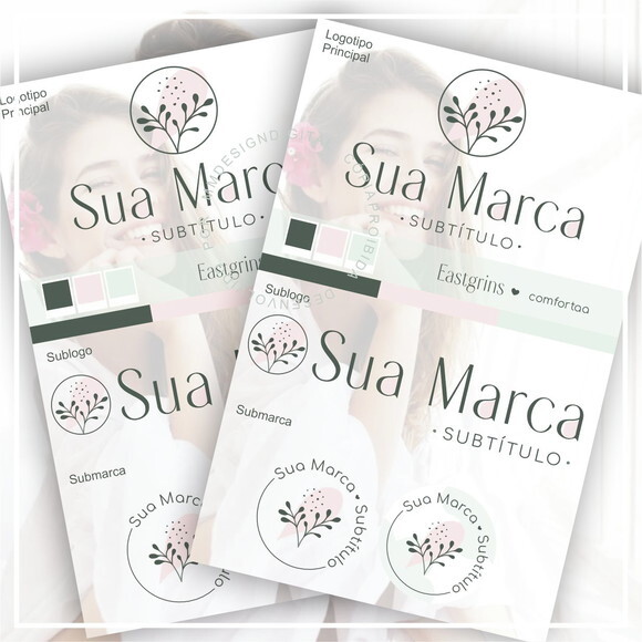Kit Identidade Visual - Pronta Entrega Folhas
