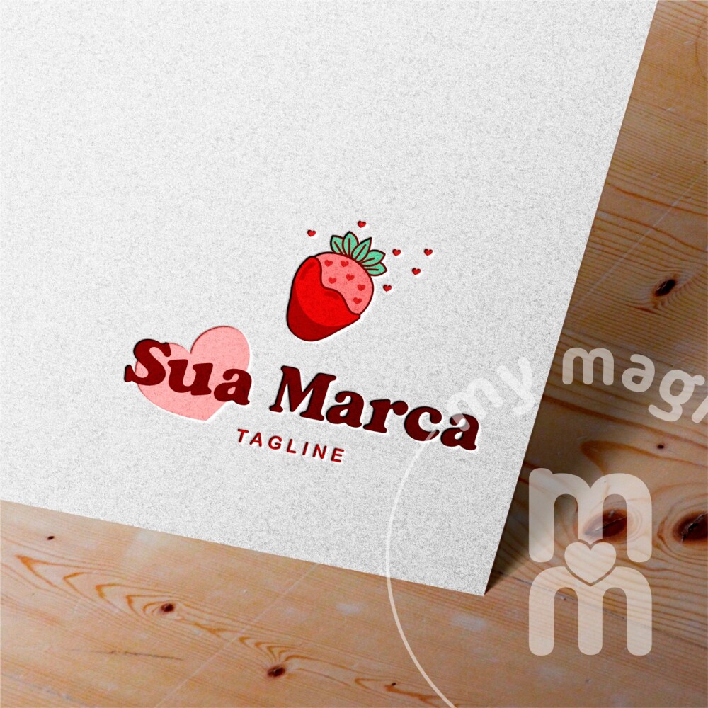 Kit Identidade Visual - Pronta Entrega - Morango I