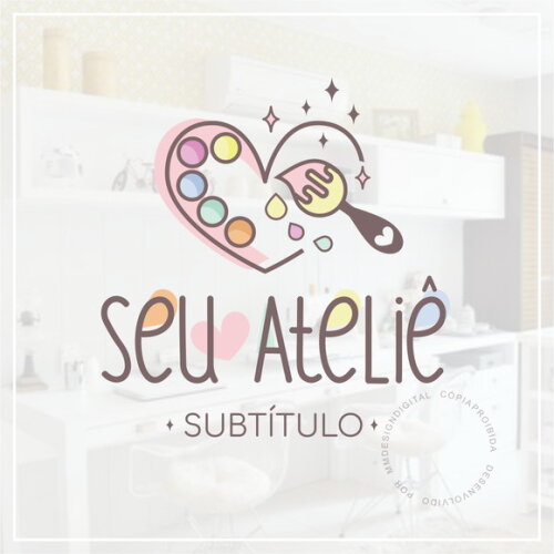 Kit Identidade Visual - Pré Pronta Ateliê Ii