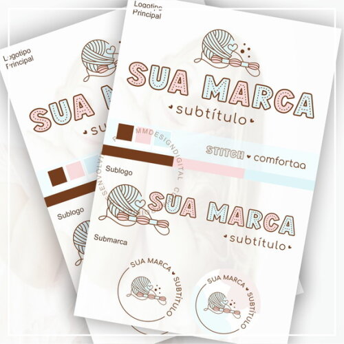 Kit Identidade Visual - Pré Pronta Ateliê Iii