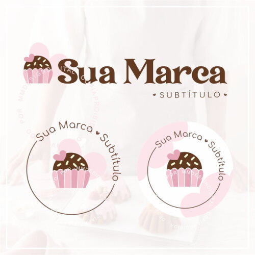 Kit Identidade Visual - Pré Pronta Brigadeiro