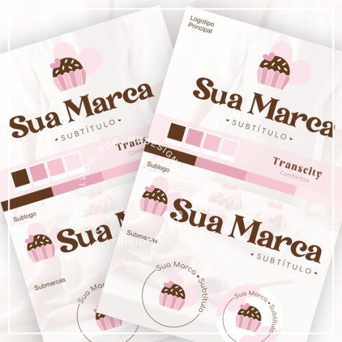 Kit Identidade Visual - Pré Pronta Brigadeiro