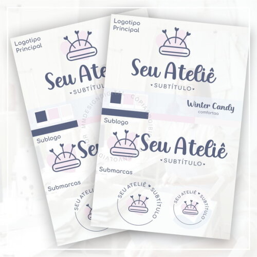 Kit Identidade Visual - Pré Pronta Costura