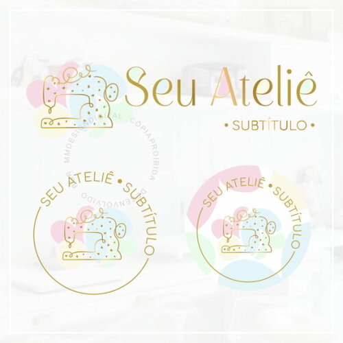 Kit Identidade Visual - Pré Pronta Costurinha