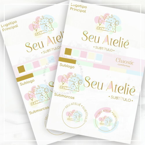 Kit Identidade Visual - Pré Pronta Costurinha