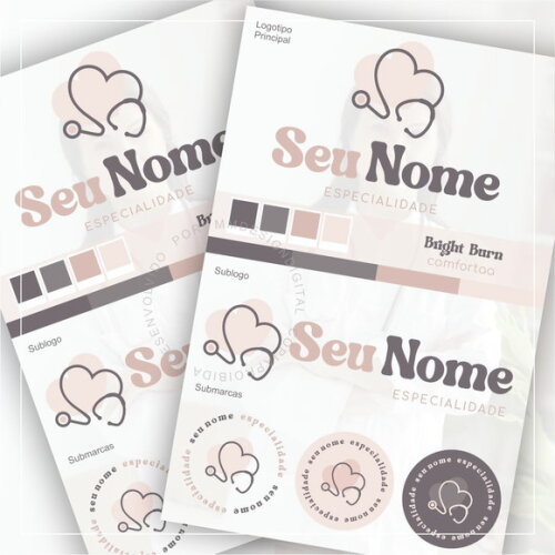 Kit Identidade Visual - Pré Pronta Médicos | Clínicas