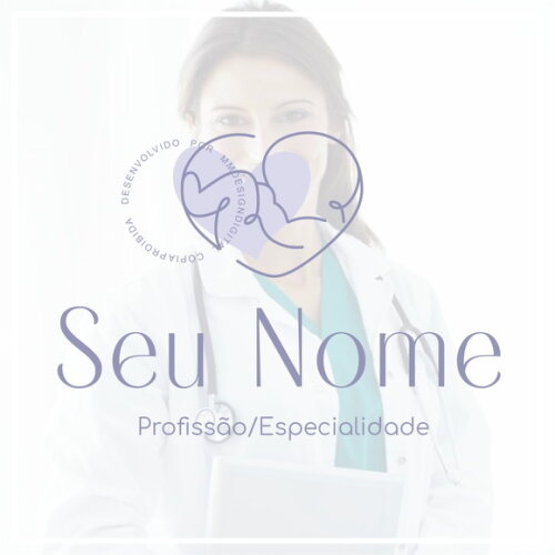 Kit Identidade Visual - Pré Pronta Obstetra Doula Pediatra