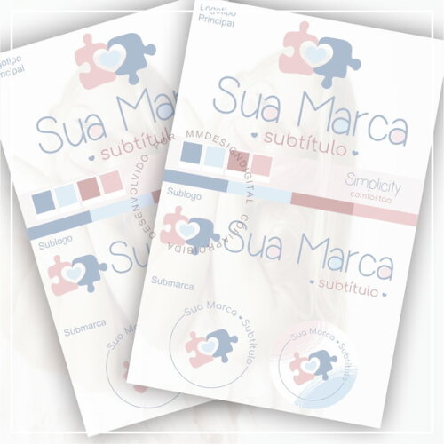 Kit Identidade Visual - Pré Pronta Quebra Cabeça