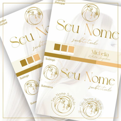 Kit Identidade Visual - Pronta Entrega - Estética