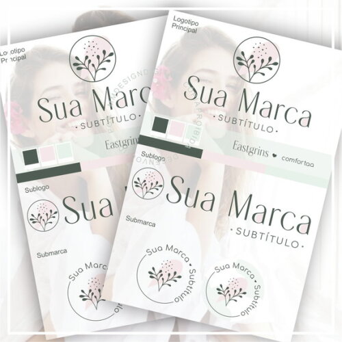 Kit Identidade Visual - Pronta Entrega Folhas