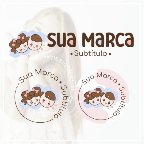 Kit Identidade Visual - Pronta Entrega Kids
