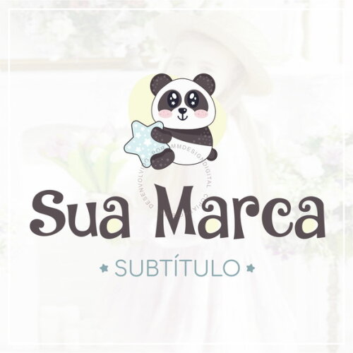 Kit Identidade Visual - Pronta Entrega Panda